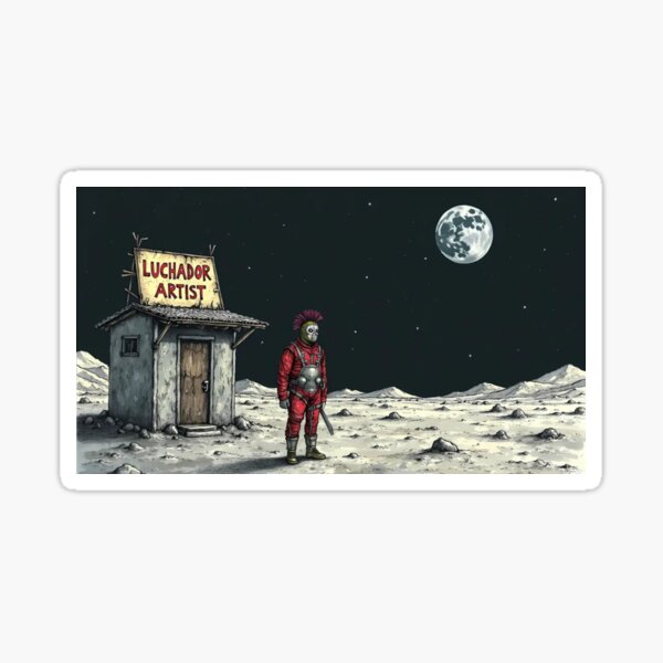 Item preview, luchador artist  designed and sold by Lofi8Store.