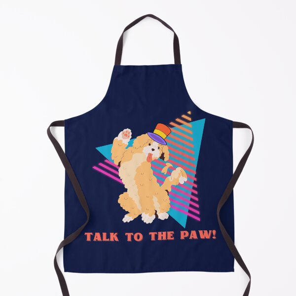 Item preview, Funny "Talk to the Paw" Goldendoodle 1990s vibe designed and sold by Write-to-Rebel.