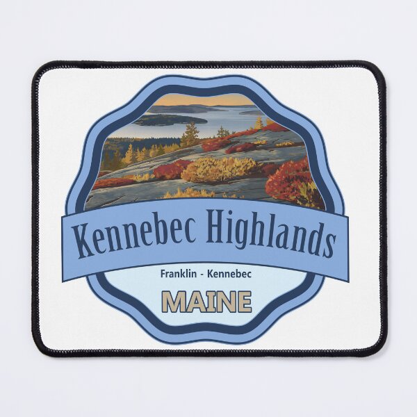 Item preview, Kennebec Highlands, Franklin - Kennebec, Maine designed and sold by Wanderful-roads.