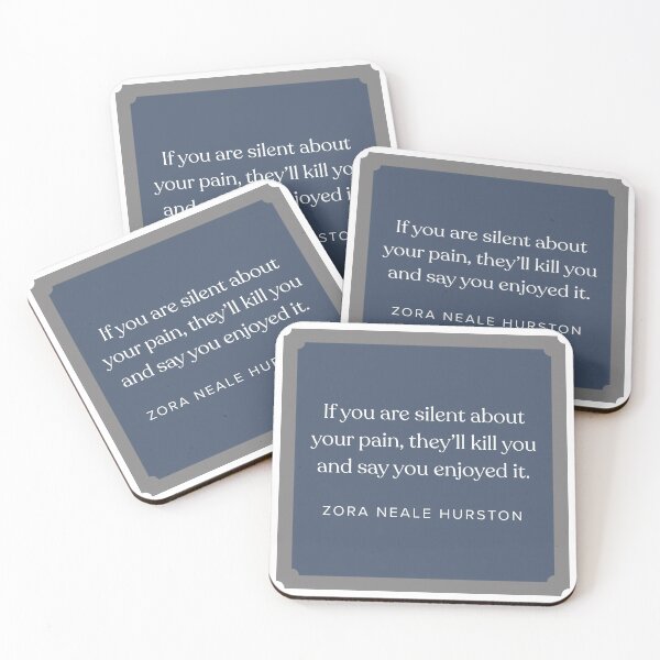 Item preview, Quote by Zora Neale Hurston designed and sold by hope.scroll.