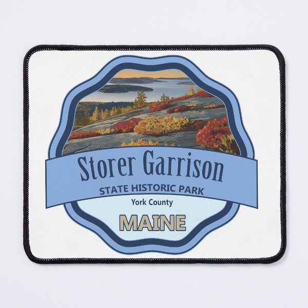 Item preview, Storer Garrison State Historic Site, York County, Maine designed and sold by Wanderful-roads.