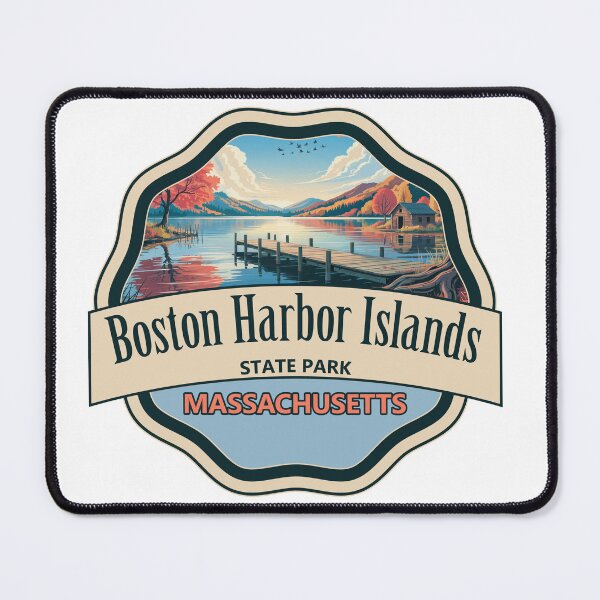 Item preview, Boston Harbor Islands State Park, Massachusetts designed and sold by Wanderful-roads.
