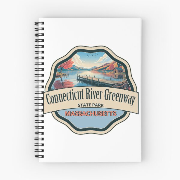 Item preview, Connecticut River Greenway State Park, Massachusetts designed and sold by Wanderful-roads.