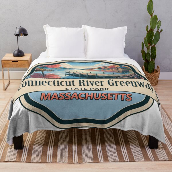 Item preview, Connecticut River Greenway State Park, Massachusetts designed and sold by Wanderful-roads.