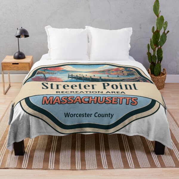 Item preview, Streeter Point Recreation Area, Worcester County, Massachusetts designed and sold by Wanderful-roads.