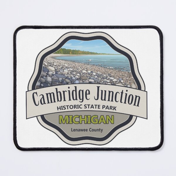 Item preview, Cambridge Junction Historic State Park, Lenawee County, Michigan designed and sold by Wanderful-roads.