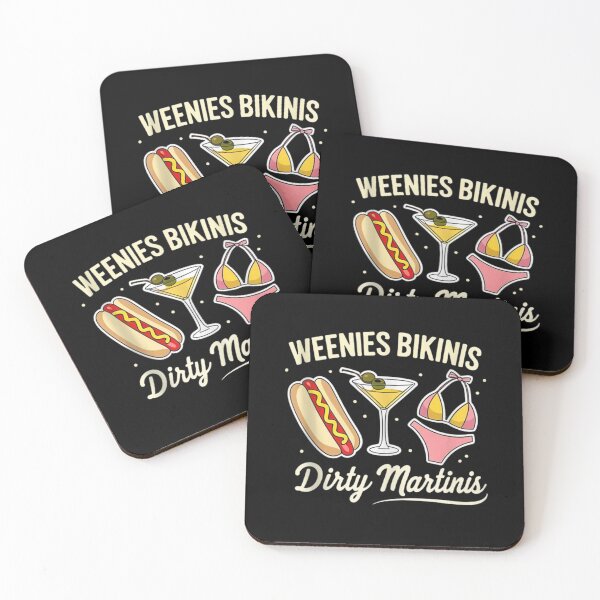 Item preview, Weenies Bikinis Dirty Martinis Summer Men Women designed and sold by Juan Pedro Matta.