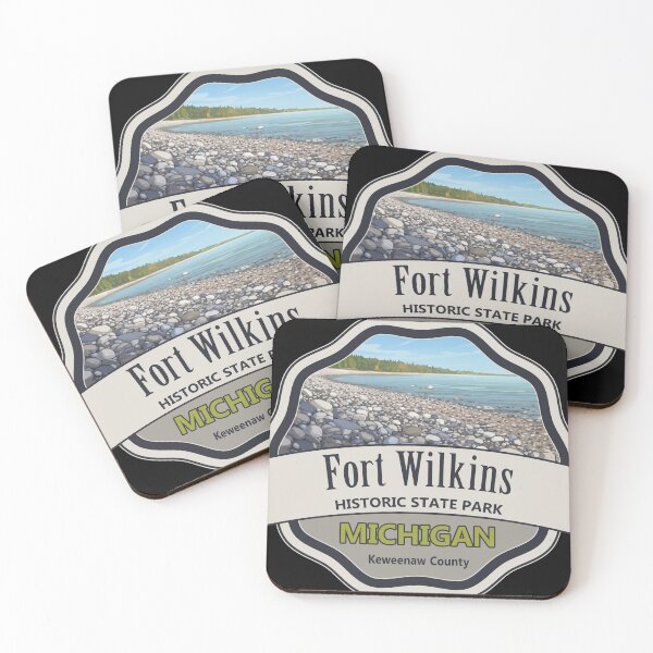 Item preview, Fort Wilkins Historic State Park, Keweenaw County, Michigan designed and sold by Wanderful-roads.