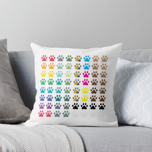 Item preview, dog paw prints in a variety of colors.  designed and sold by Ben-Schaal.