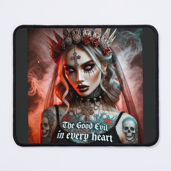 Item preview, Gothic Princess Crown Tattoo designed and sold by Voodoo Store Paranormal Collections.