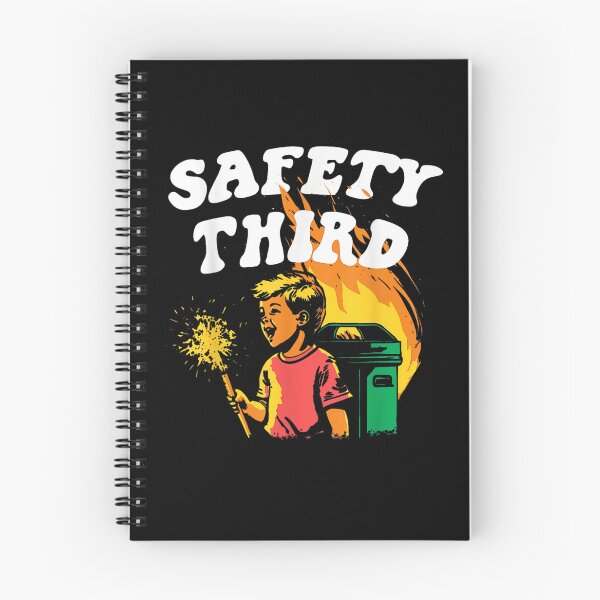 Item preview, Safety Third Fumpster Fire Funny 4th of July designed and sold by Juan Pedro Matta.