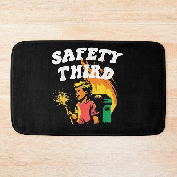 Item preview, Safety Third Fumpster Fire Funny 4th of July designed and sold by Juan Pedro Matta.