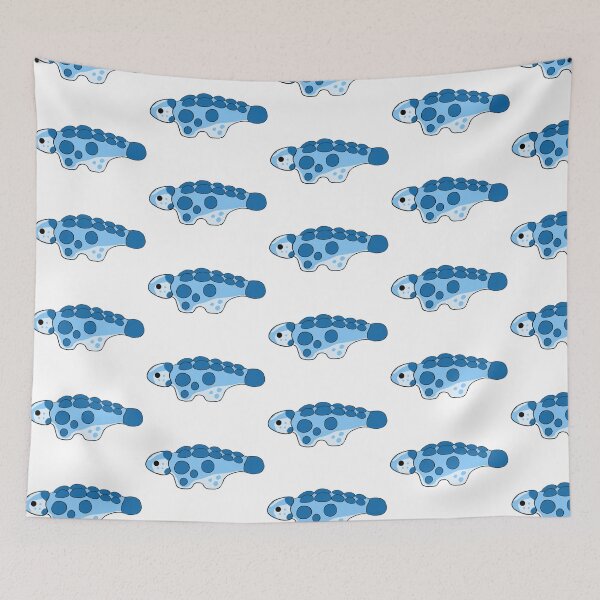 Item preview,  Baby ankylosaurus -Blue designed and sold by DoodleSnake58.