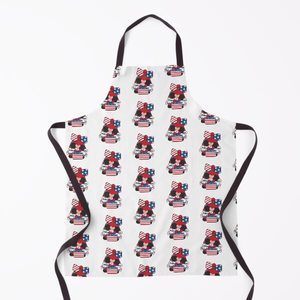 Item preview, Patriotic Gnome Drummer Girl – 4th of July Cute USA Design designed and sold by RansomProjects.