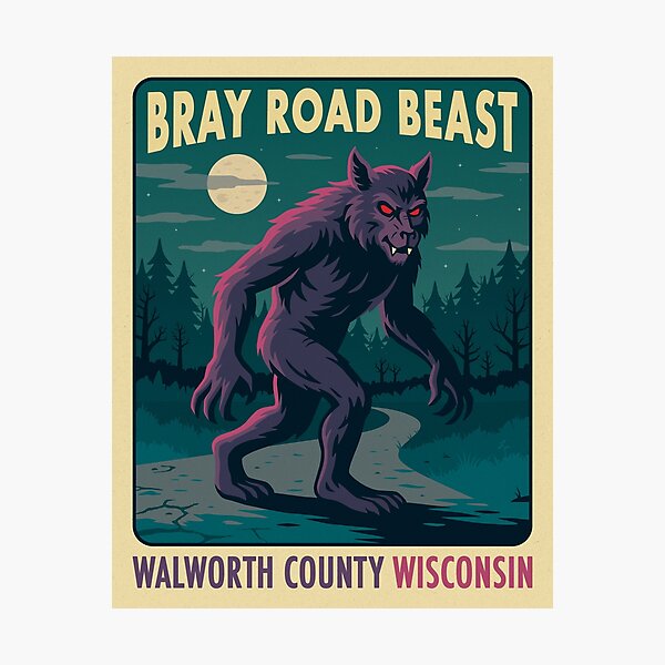 Item preview, THE BEAST OF BRAY ROAD designed and sold by JazzberryBlue.
