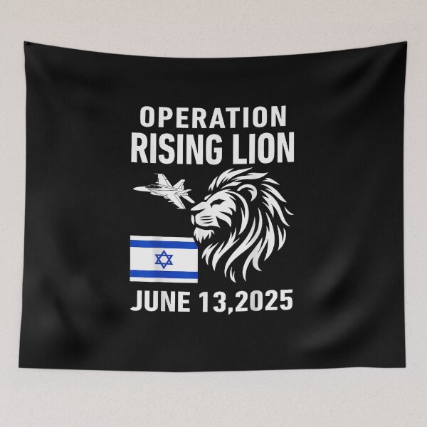Item preview, Israel Military Strike To Iran Operation Rising Lion 2025 designed and sold by Juan Pedro Matta.