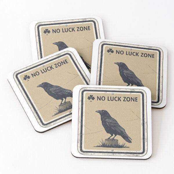 Item preview, NO LUCK ZONE  designed and sold by Lucky 777.