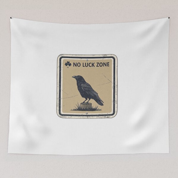 Item preview, NO LUCK ZONE  designed and sold by Lucky 777.