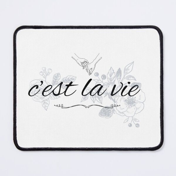 Item preview, C’est la vie quote designed and sold by Shoppietoday.