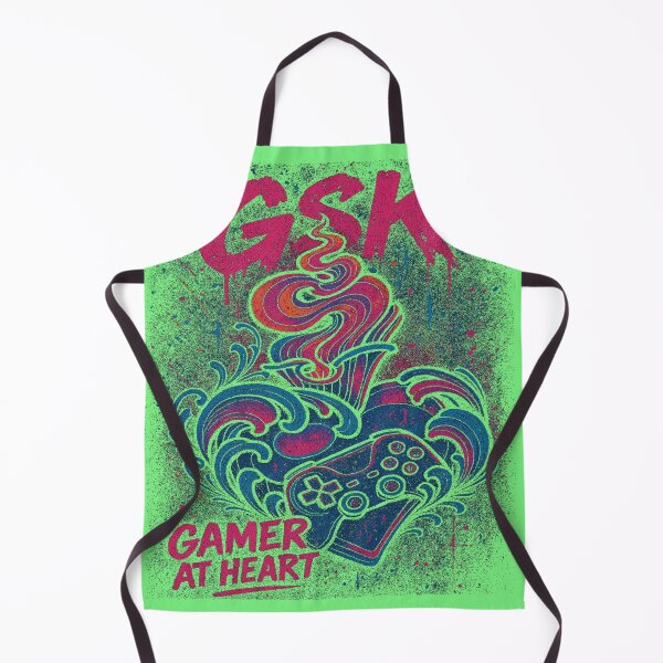 Item preview, gamer at heart designed and sold by gskthreads.