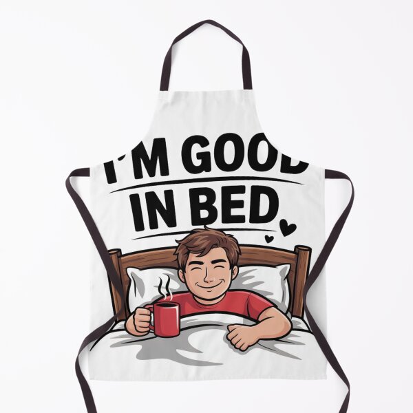 Item preview, Funny Coffee Lover Relaxing In Bed Morning Mood designed and sold by TomxDesign.