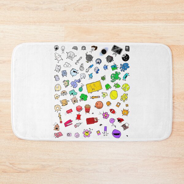 Item preview, BFDI All Characters (Transparent) designed and sold by MsBonnieArt.