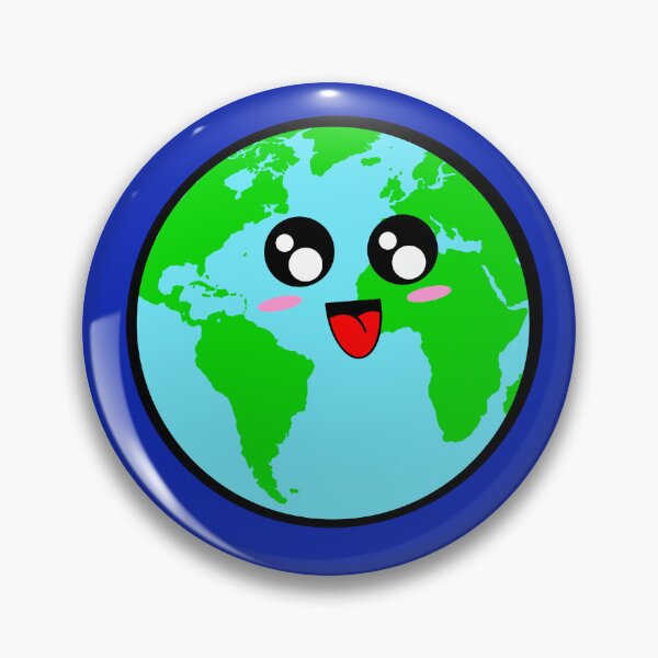 Item preview, Happy Earth With Blue Background  designed and sold by missmann.