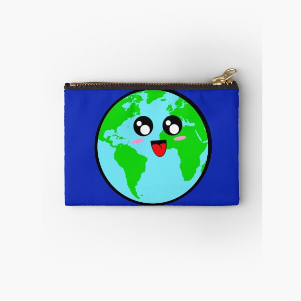 Item preview, Happy Earth With Blue Background  designed and sold by missmann.