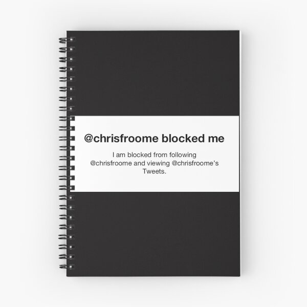 Item preview, Blocked By Froome designed and sold by JamesRannoch.