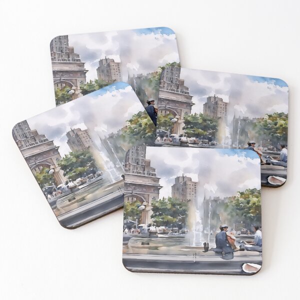 Item preview, Washington Square Weekend designed and sold by RCWatercolours.