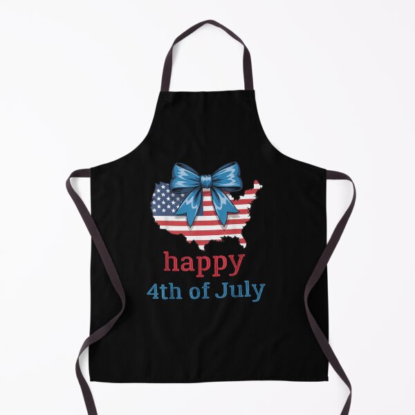 Aperçu de l'œuvre 4th of July Coquette Bow USA Flag Patriotic for Women Kids créée et vendue par Juan Pedro Matta.