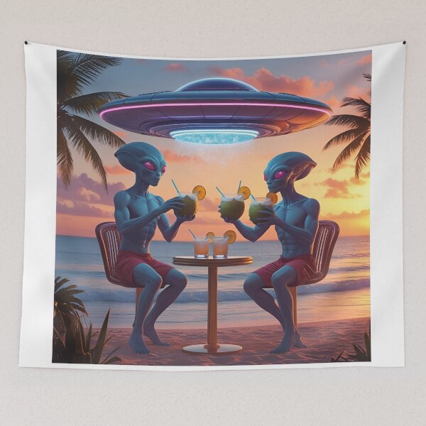 Item preview, Area 42: Where aliens come to relax designed and sold by Cehe.