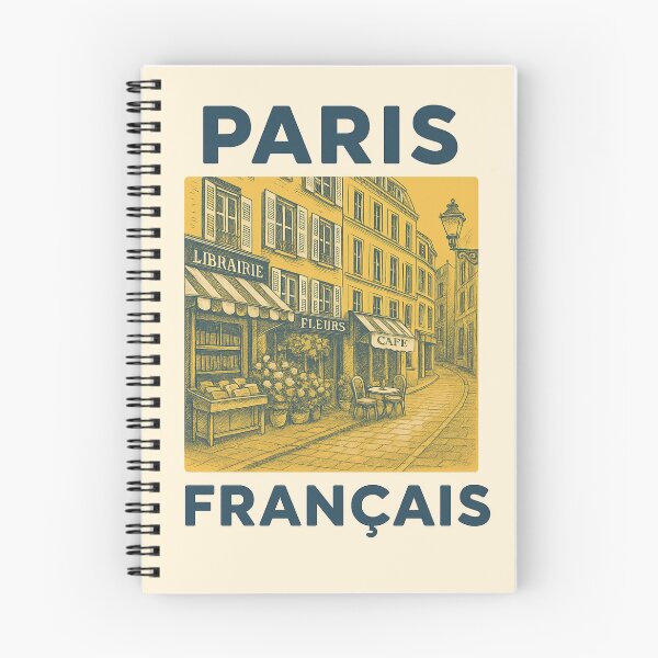 Item preview, Paris France Vintage-Style Street Sketch designed and sold by OpenArt.