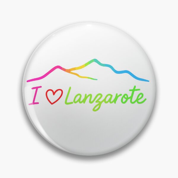 Item preview, I Heart Lanzarote with Mountains designed and sold by Lanzarote-Merch.