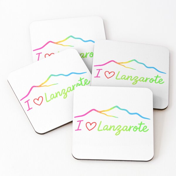 Item preview, I Heart Lanzarote with Mountains designed and sold by Lanzarote-Merch.