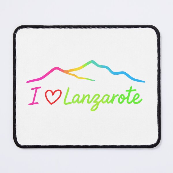 Item preview, I Heart Lanzarote with Mountains designed and sold by Lanzarote-Merch.