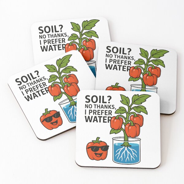 Item preview, Soil? No thanks, pepper Hydroponic designed and sold by DarnokArt.