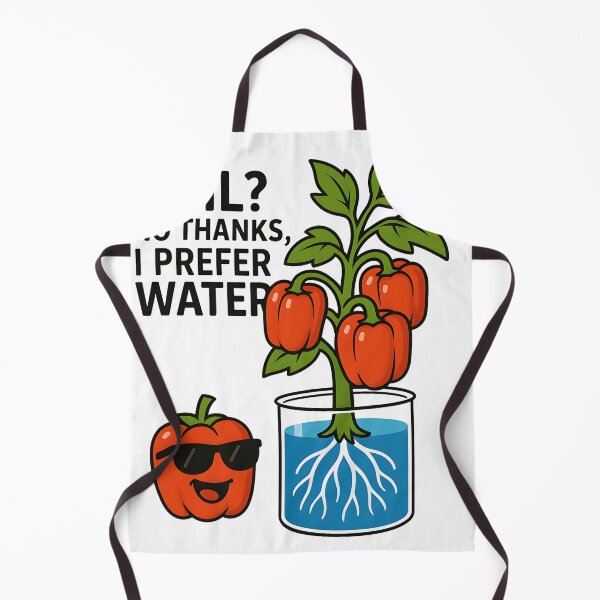 Item preview, Soil? No thanks, pepper Hydroponic designed and sold by DarnokArt.