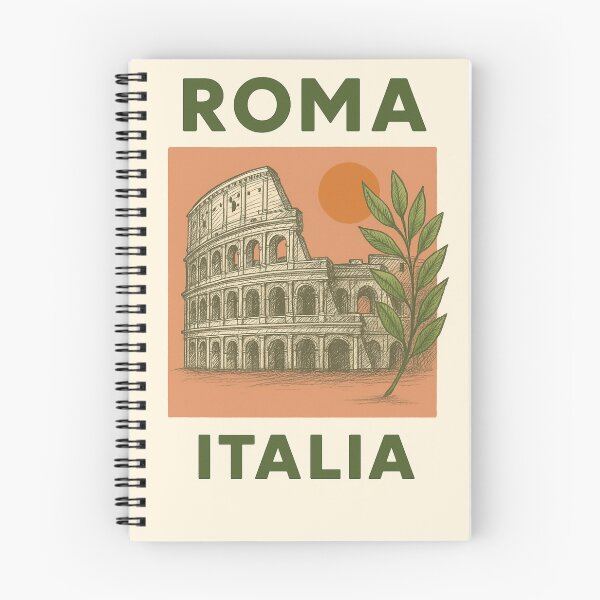 Item preview, Roma Italia Vintage-Style Colosseum Sketch designed and sold by OpenArt.
