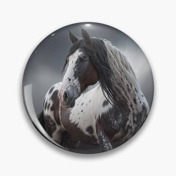 Item preview, Wild Paint Horse on Stormy Night designed and sold by CritterWisdom.