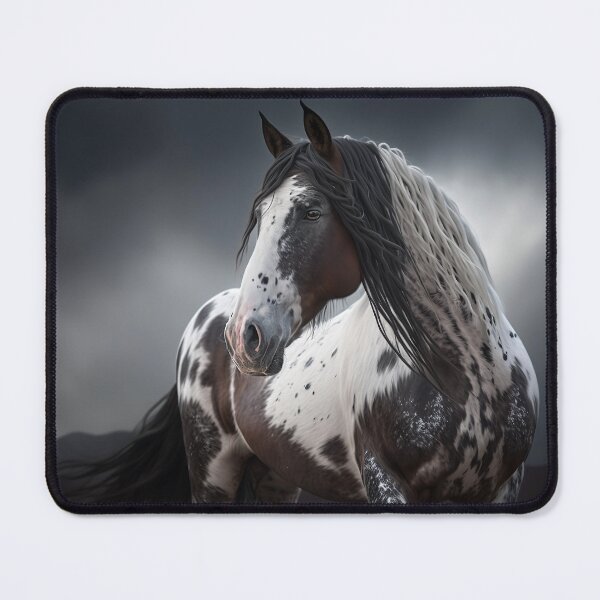 Item preview, Wild Paint Horse on Stormy Night designed and sold by CritterWisdom.