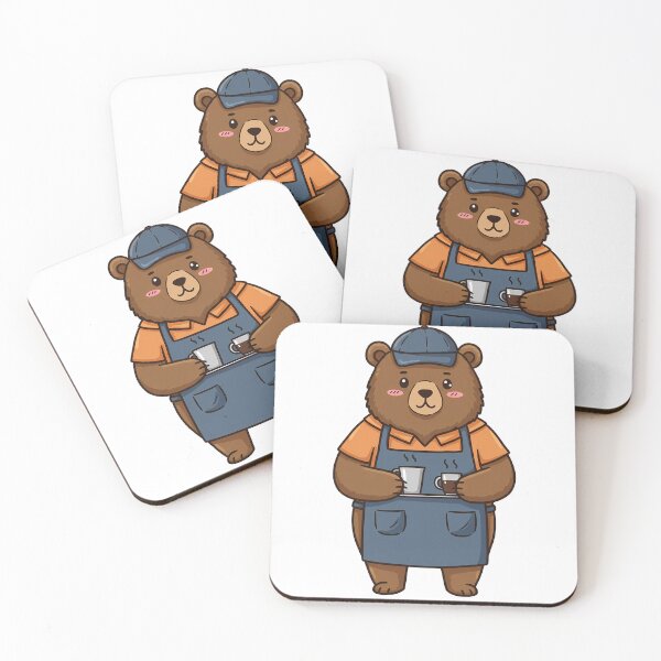 Item preview, Bear Barista designed and sold by k3rstman1.