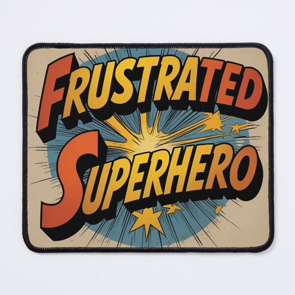 Item preview, Frustrated Superhero designed and sold by Cehe.