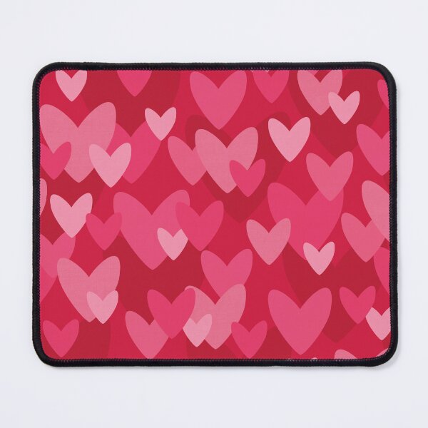 Item preview, Love Hearts in Red and Pink designed and sold by Daisy Beatrice.