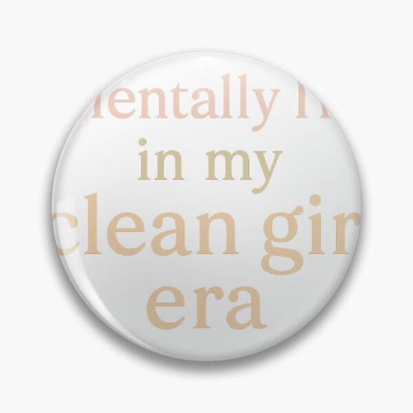 Item preview, Mentally I’m in my clean girl era designed and sold by ColorShirts.