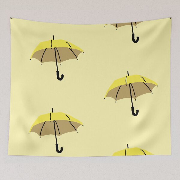 Item preview, yellow umbrella designed and sold by kiwispencil.