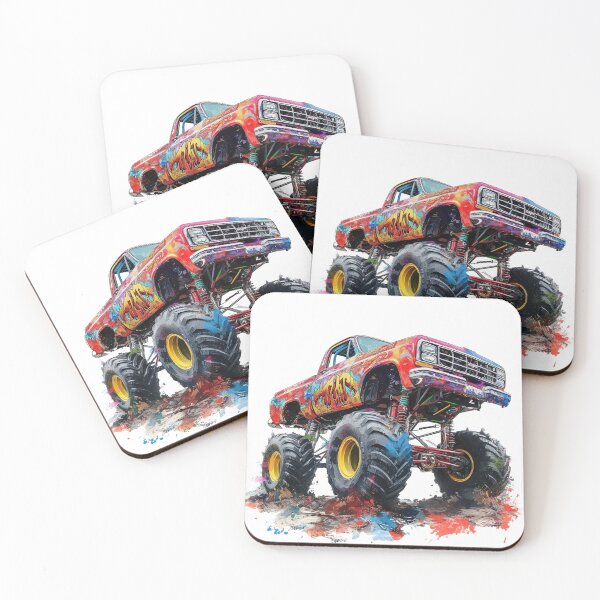 Artikelvorschau, Erstaunlicher Monstertruck entworfen und verkauft von IMAGENACTION.