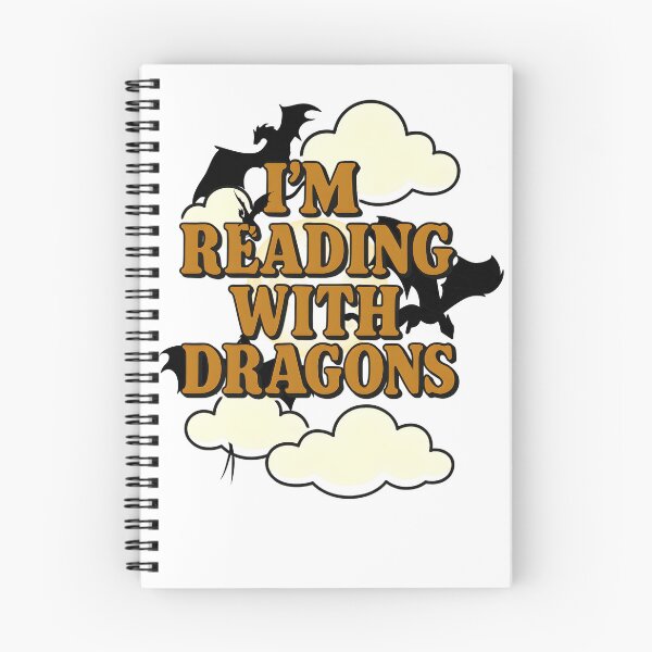 Item preview, I'm Reading with Dragons – Fantasy Book Lover Tee designed and sold by EerieB.