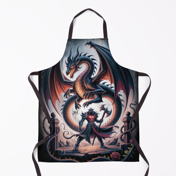 Item preview, The Black Dragon and the Dark Warrior designed and sold by jbfart.