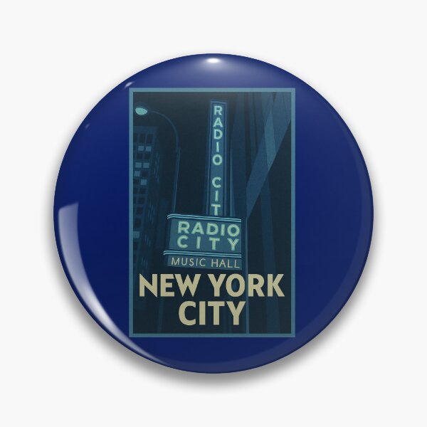 Item preview, Radio City Music Hall  designed and sold by Broken Antler Designs .